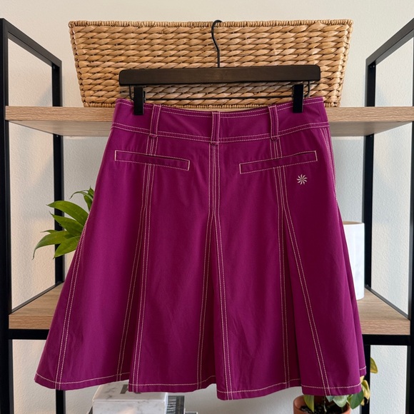 Athleta Women's Athleisure Athletic Tennis Golf Skort (Shorted Skirt), 4 - Picture 5 of 8